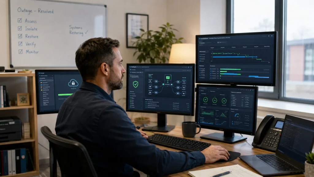what should a disaster recovery plan should have